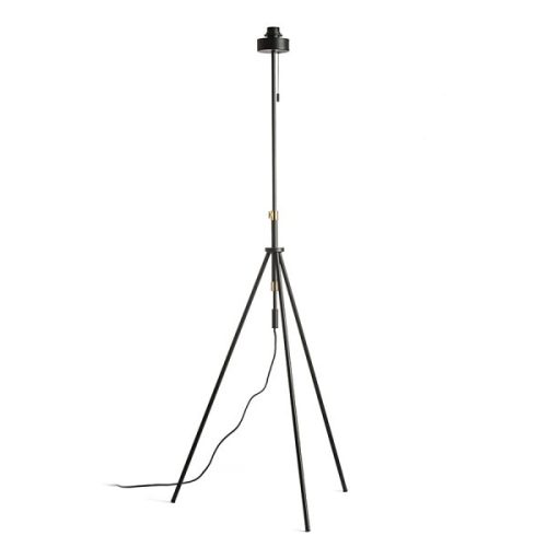 LUTON állólámpa talapzat fekete/sárgaréz 230V E27 40W