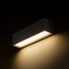 CAMARGUE fali lámpa antracitszürke szatén üveg 230V LED 6W IP65 3000K