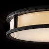 GRANDE LED 35 mennyezeti lámpa opál üveg/fekete 230V LED 24W IP44 3000K