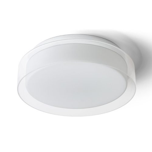 VENICE LED 30 mennyezeti lámpa tiszta üveg/opál üveg/króm 230V LED 12W IP44 3000K