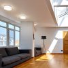 VENICE LED 30 mennyezeti lámpa tiszta üveg/opál üveg/króm 230V LED 12W IP44 3000K