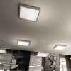 STRUCTURAL LED 55x55 felületre szerelhető  szálcsiszolt alumínium 230V LED 48W  3000K