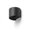 TITO R DIMM fali lámpa fekete  230V LED 2x3W IP65  3000K