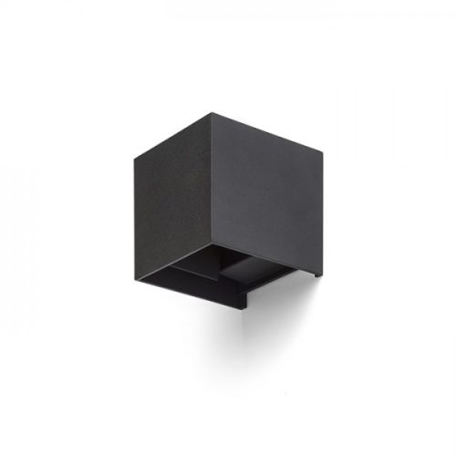 TITO SQ DIMM fali lámpa fekete 230V LED 2x3W IP65 3000K