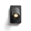 VOLTERA USB fali lámpa fekete 230V GU10 50W