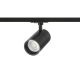 WISH 20 DIMM egyfázisú áramkörös sínre fekete  230V LED 20W 36°  3000K 4000K 5000K
