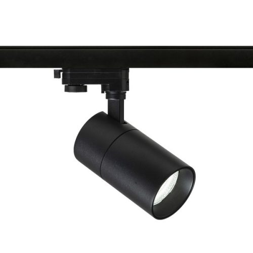 WISH 20 DIMM háromfázisú áramkörös sínre fekete  230V LED 20W 36°  3000K 4000K 5000K