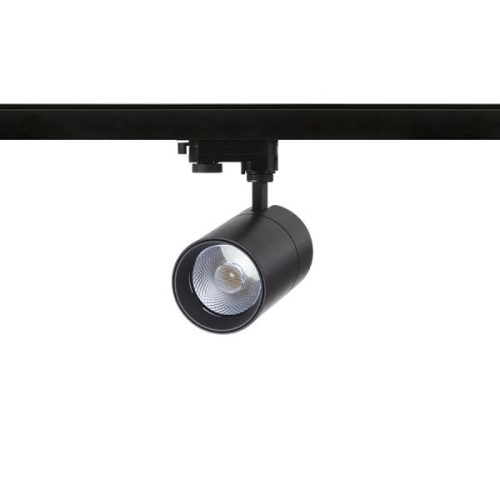 WISH 30 DIMM háromfázisú áramkörös sínre fekete  230V LED 30W 36°  3000K 4000K 5000K