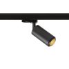 OPTIMUS háromfázisú áramkörös sínre fekete  230V LED GU10 9W 10 50°