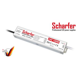   SCH-100-24 LED Tápegység 24V DC / 4,17A, 170-250V AC, 100W, IP67