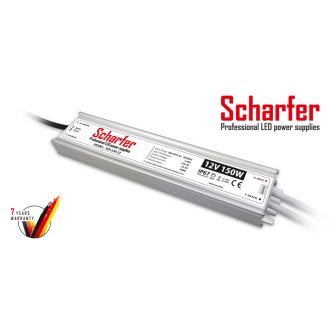   SCH-150-12 LED Tápegység 12V DC / 12,5A, 200-250V AC, 150W, IP67