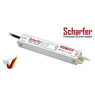   SCH-30-24 LED Tápegység 24V DC / 1,25A, 185-250V AC, 30W, IP67