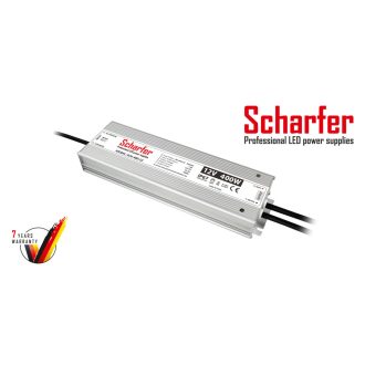   SCH-400-12 LED Tápegység 12V DC / 33,3A, 190-250V AC, 400W, IP67