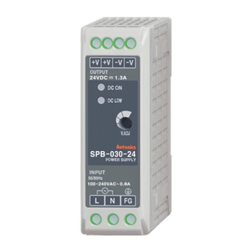 SPB-030-24 Autonics Tápegység sínre szerelhető, 24V DC, 100-240V AC, 30W, Műanyagházas IP20