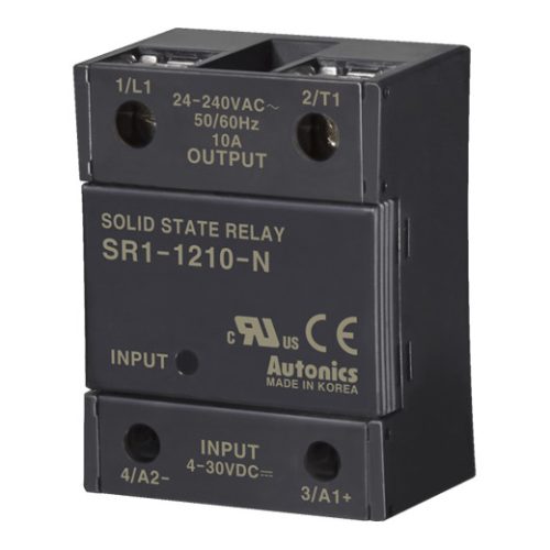 SR1-1210-N Szilárdtest relé 1-fázisú 4-30VDC T.: 24-240VAC/10A zero cross
