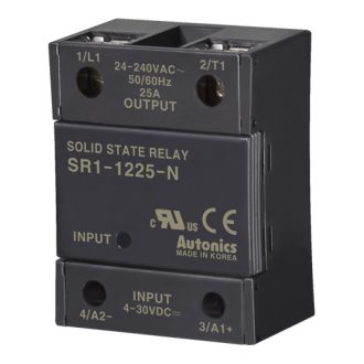   SR1-1225-N Szilárdtest relé 1-fázisú 4-30VDC T.: 24-240VAC/25A zero cross