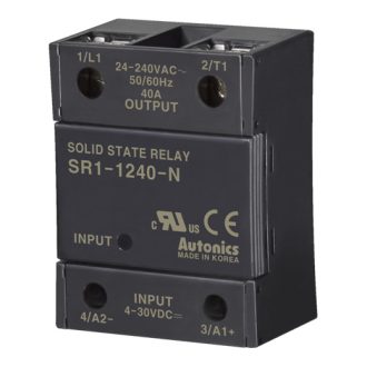   SR1-1240-N Szilárdtest relé 1-fázisú 4-30VDC T.: 24-240VAC/40A zero cross