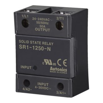   SR1-1250-N Szilárdtest relé 1-fázisú 4-30VDC T.: 24-240VAC/50A zero cross