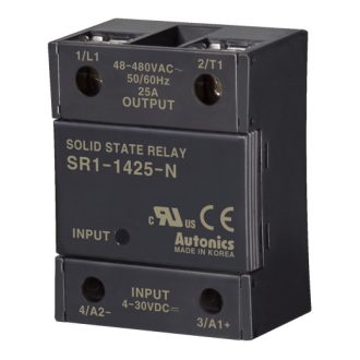   SR1-1425-N Szilárdtest relé 1-fázisú 4-30VDC T.: 48-480VAC/25A zero cross