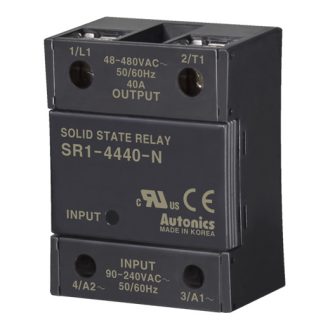   SR1-4440-N Szilárdtest relé 1-fázisú 90-240VAC T.: 48-480VAC/40A zero cross