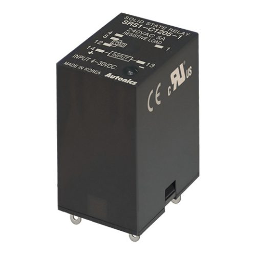 SRS1-C1205-1 Szilárdtest relé 1-fázisú, aljzatba 4-30VDC T.: 90-240VAC/5A zero cross